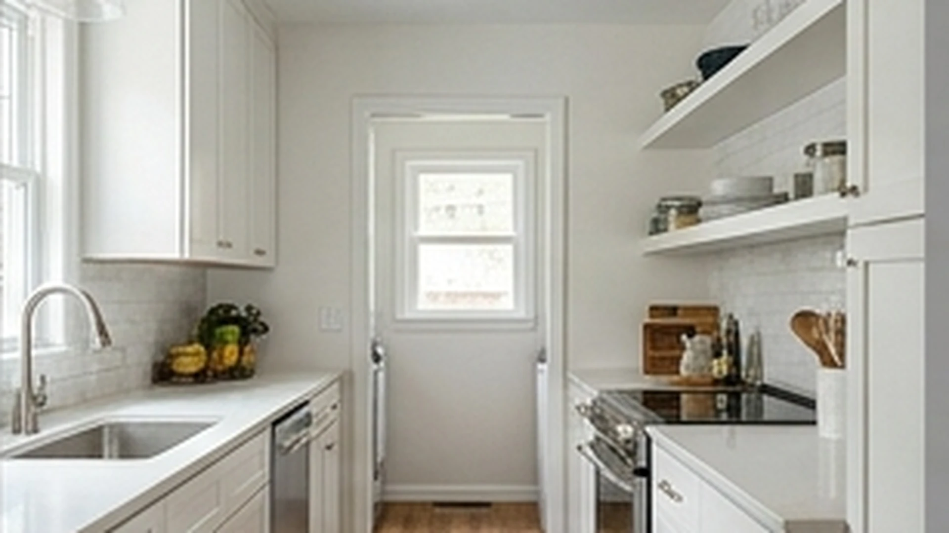 Kitchen lighting installation